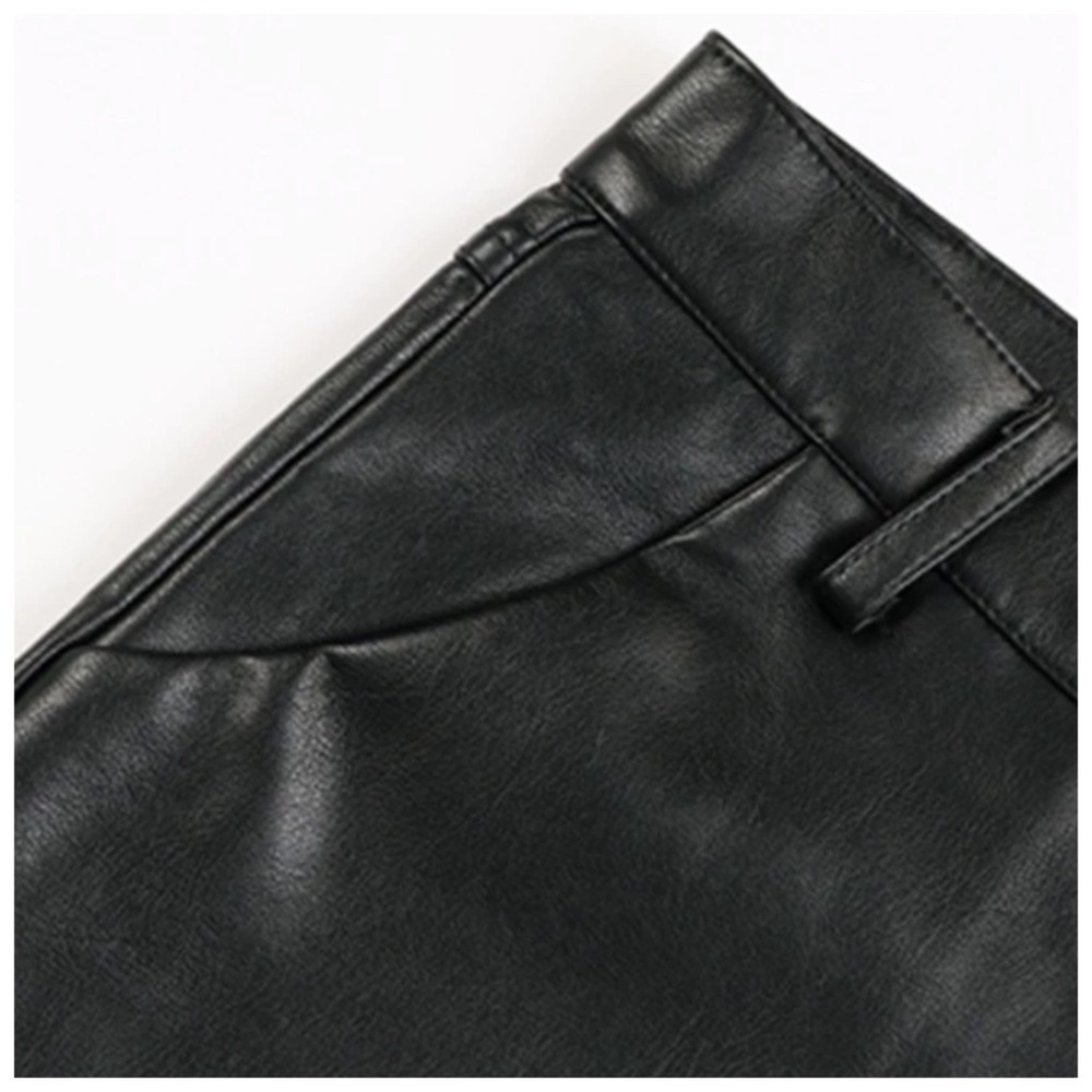 Annla Cashmere Vegan Leather Pants - Picture 8 of 10